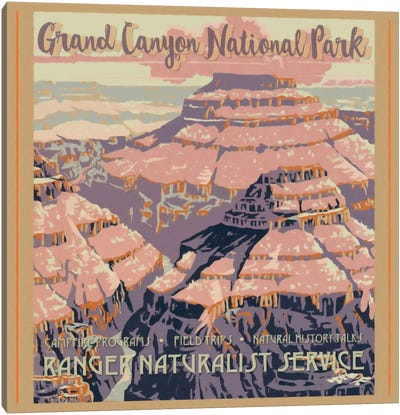 Grand Canyon National Park Canvas Art Print - Vintage Posters