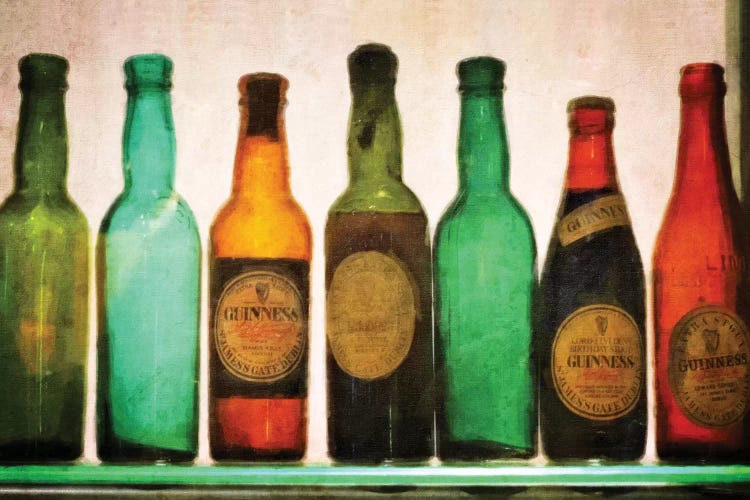 Vintage Guiness Bottles