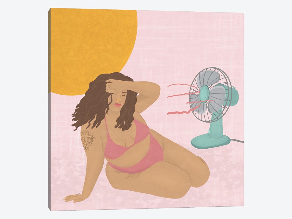 Hot Girl Summer by Sheila Gotti 1-piece Canvas Art Print