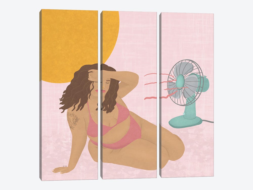 Hot Girl Summer by Sheila Gotti 3-piece Art Print