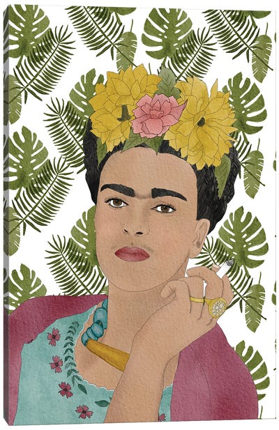 Frida Kahlo Canvas Art Print - Sheila Gotti