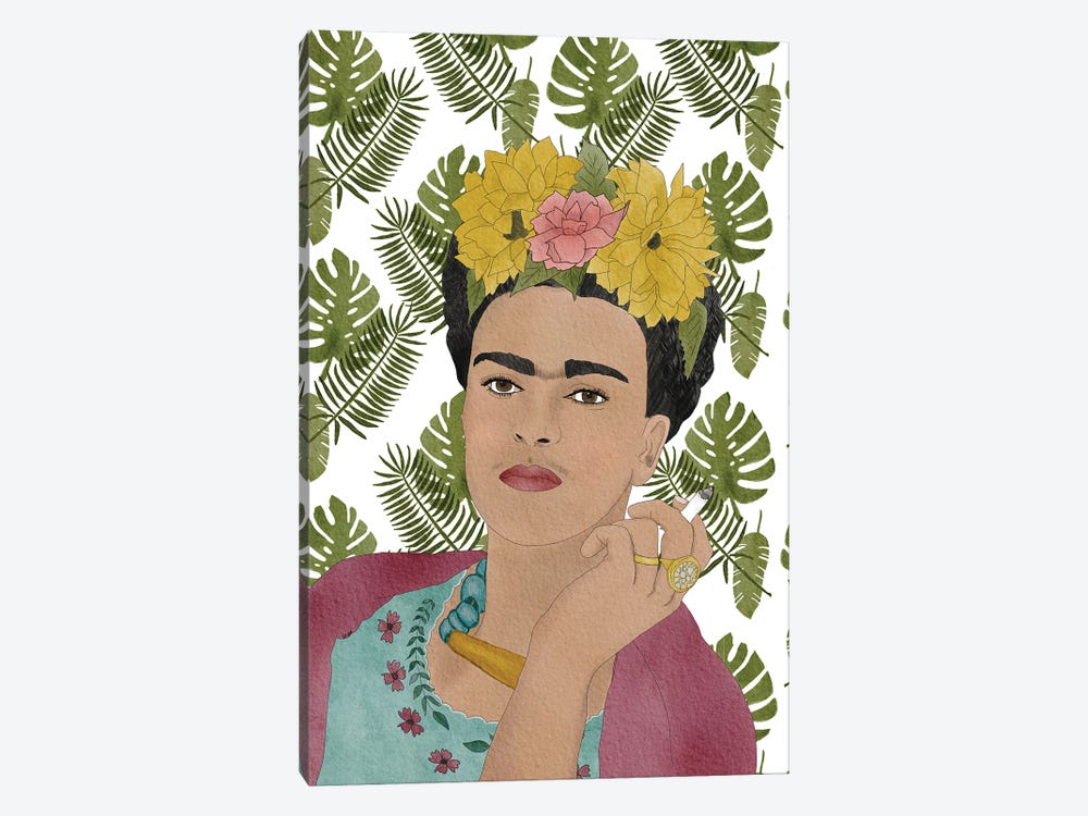 Frida Kahlo by Sheila Gotti 1-piece Canvas Art