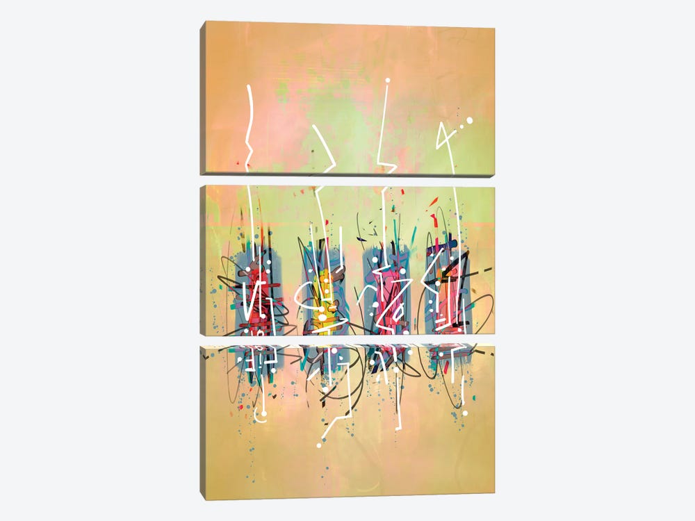 Councellors by Guillermo Arismendi 3-piece Canvas Print