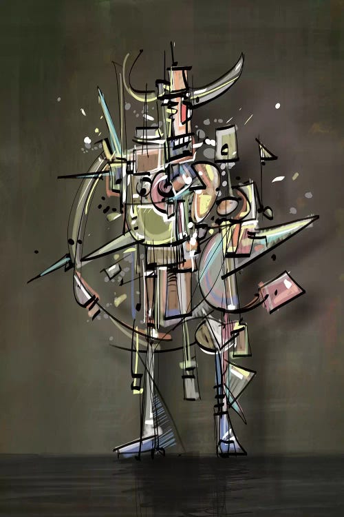 Minstrel IV by Guillermo Arismendi wall art