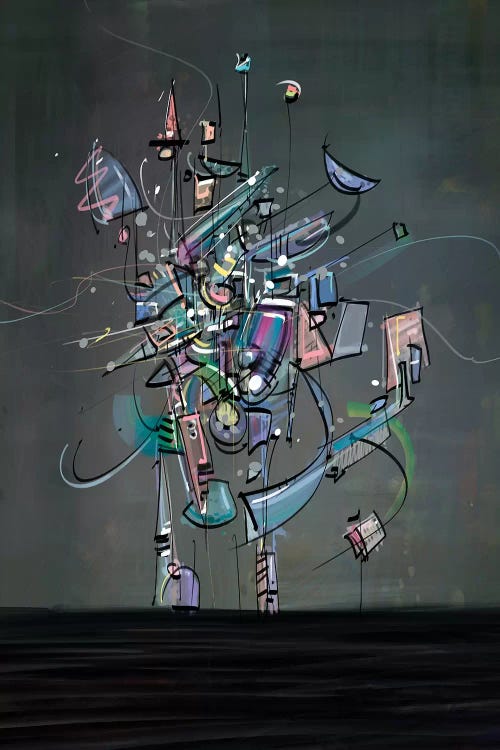 Minstrel VI by Guillermo Arismendi wall art