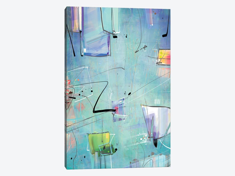 Atoll by Guillermo Arismendi 1-piece Canvas Wall Art