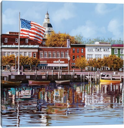 Annapolis Canvas Art Print