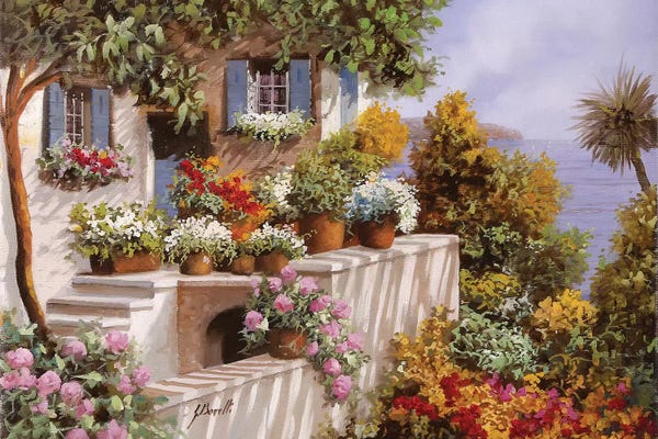 Guido Borelli: Terrazza Intricata by Guido Borelli
