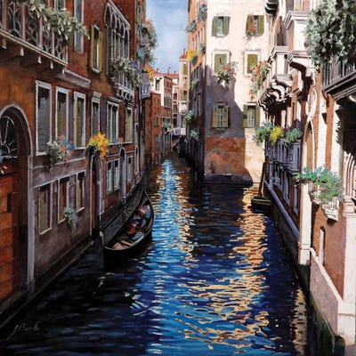 Venezia Blu by Guido Borelli framed wall art