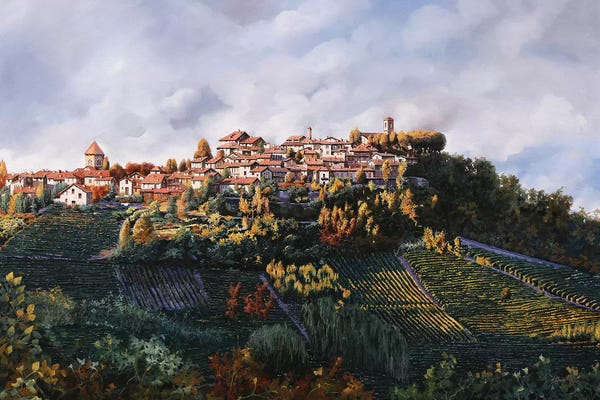 Guido Borelli: Verduno by Guido Borelli