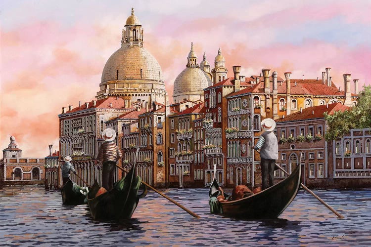 A Gondolando Di Nuovo by Guido Borelli wall art
