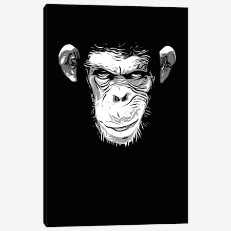 Evil Monkey Canvas Print #GUS11} by Nicklas Gustafsson Canvas Artwork