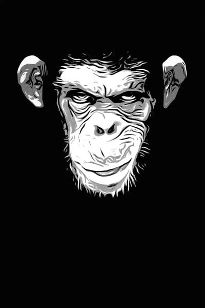 Primates: Evil Monkey by Nicklas Gustafsson