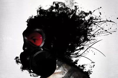 Ghost Warrior by Nicklas Gustafsson framed wall art