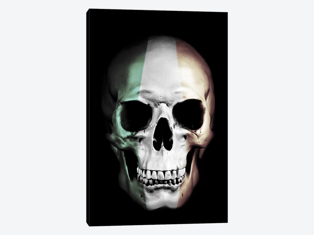 Irish Skull by Nicklas Gustafsson 1-piece Canvas Print