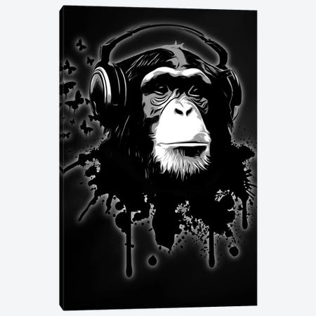 Monkey Business Canvas Print #GUS17} by Nicklas Gustafsson Canvas Art Print