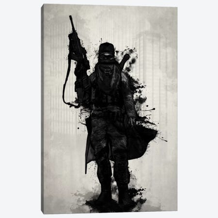 Post-Apocalyptic Warrior Canvas Print #GUS25} by Nicklas Gustafsson Canvas Artwork