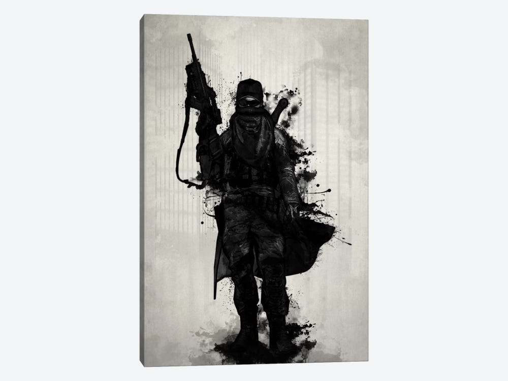 Post-Apocalyptic Warrior by Nicklas Gustafsson 1-piece Canvas Print