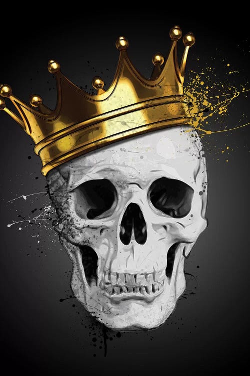 Royal Skull by Nicklas Gustafsson wall art