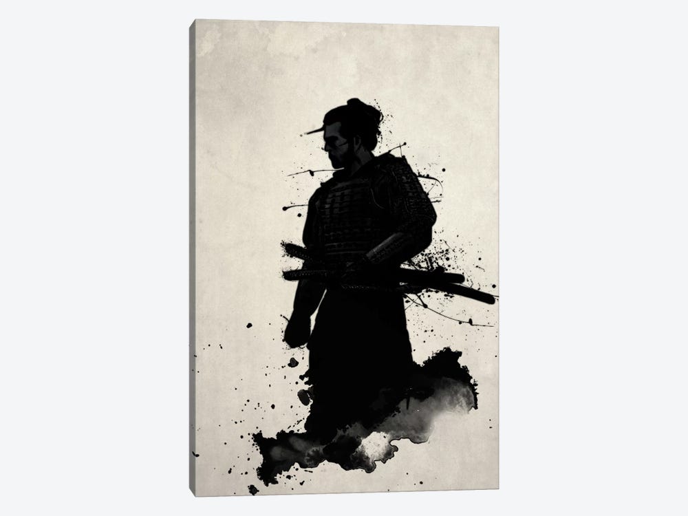 Samurai by Nicklas Gustafsson 1-piece Canvas Art