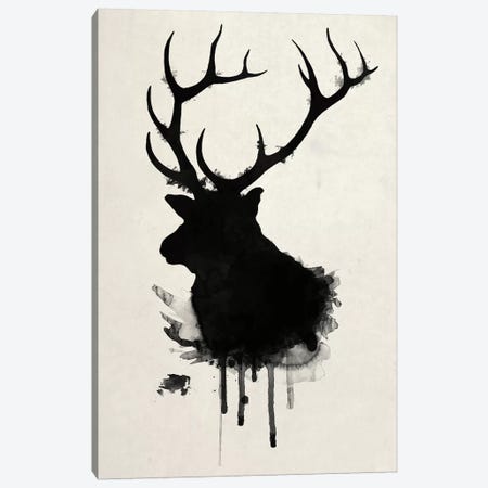 Elk Canvas Print #GUS9} by Nicklas Gustafsson Art Print
