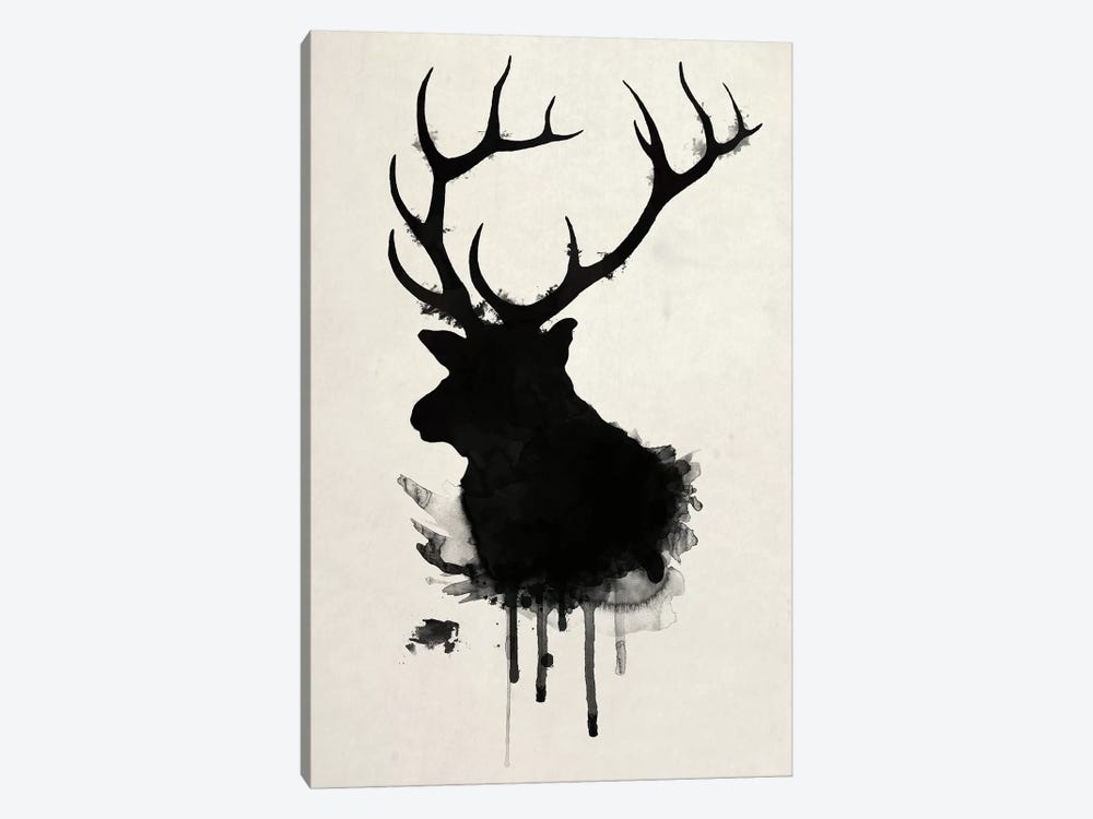 Elk by Nicklas Gustafsson 1-piece Canvas Art