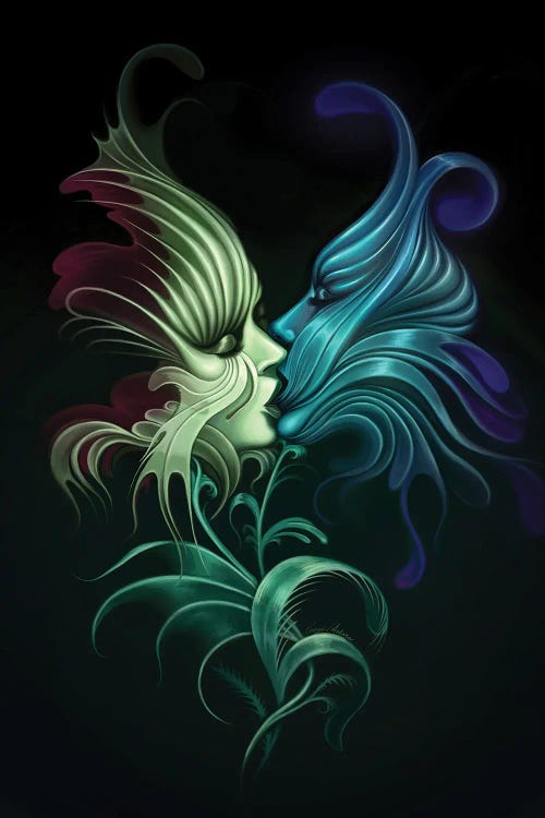 Passion Flowers III by George V. Antoniou wall art