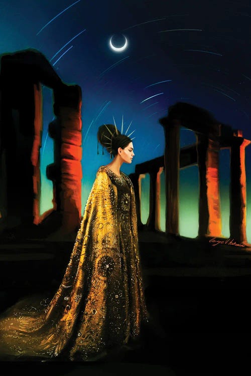 Gold Cape by George V. Antoniou wall art