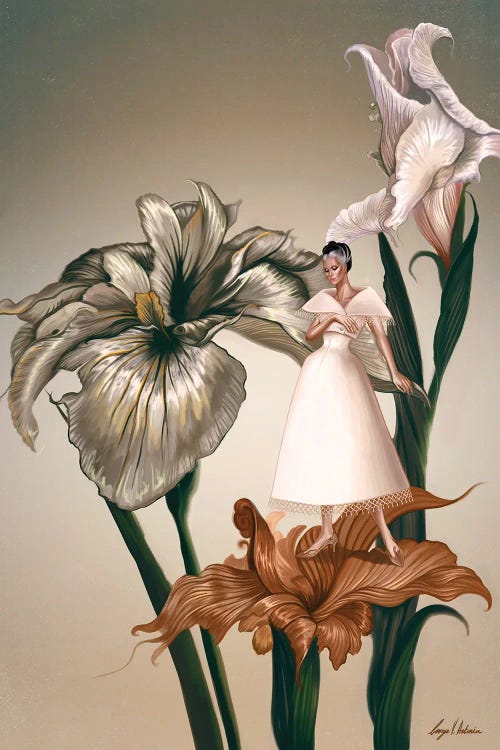 Daphne In The Garden Of Eden by George V. Antoniou wall art