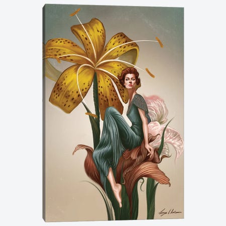 Marella In The Garden Of Eden Canvas Print #GVA18} by George V. Antoniou Canvas Wall Art