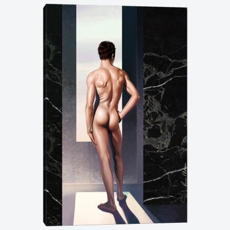 Male Nude Canvas Print #GVA22} by George V. Antoniou Canvas Print