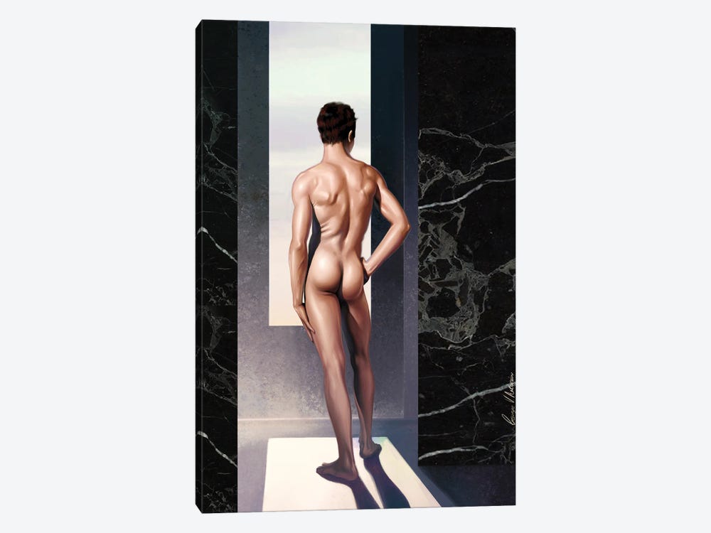 Male Nude by George V. Antoniou 1-piece Canvas Art