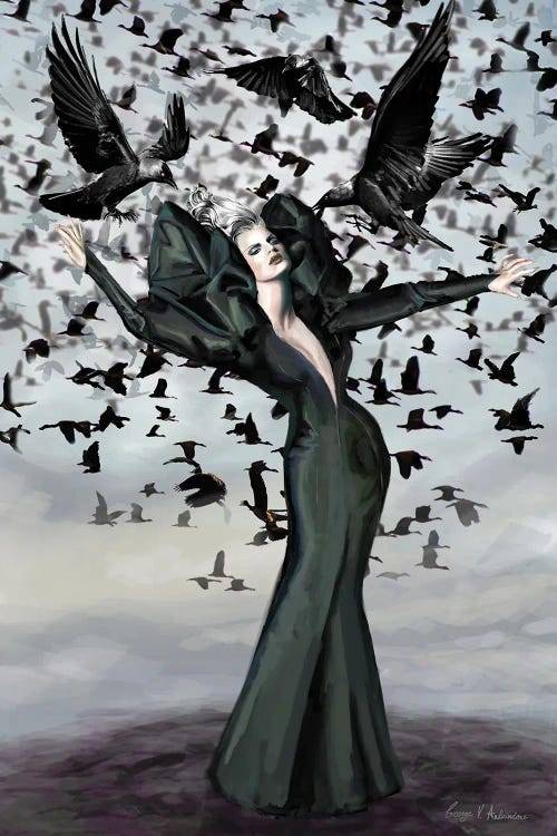 The Birds 4 by George V. Antoniou wall art