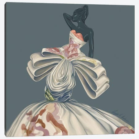 Silk Blooming Canvas Print #GVA40} by George V. Antoniou Canvas Art Print