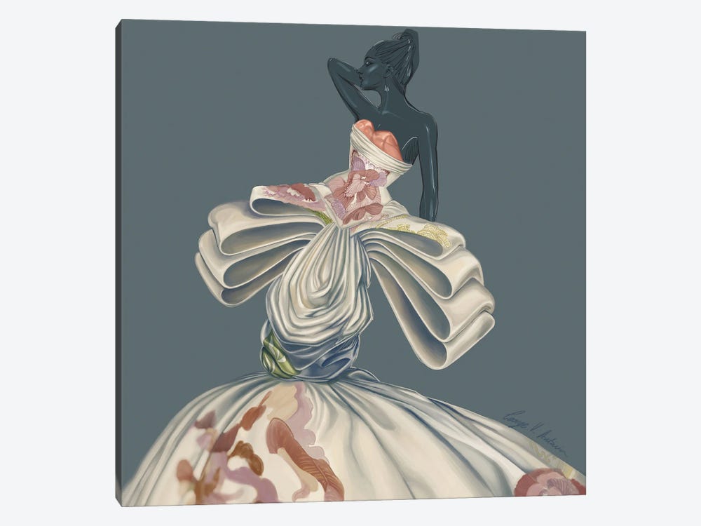 Silk Blooming by George V. Antoniou 1-piece Canvas Art