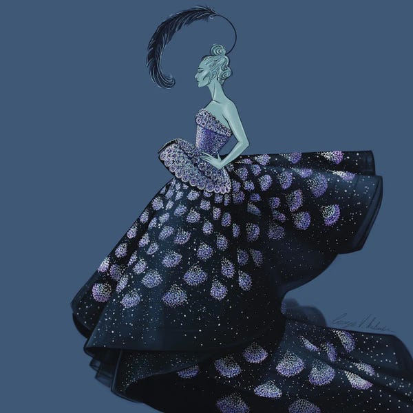 Historical Fashion: Night Sky by George V. Antoniou