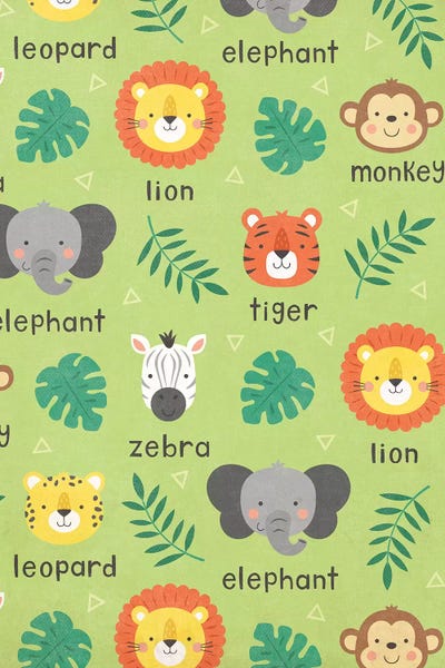 Wild About Baby II by Gail Veillette framed canvas print