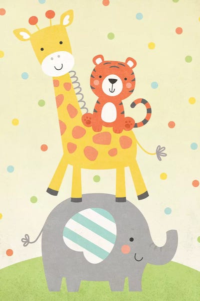 Pink Light Studio: Wild About Baby IV by Gail Veillette