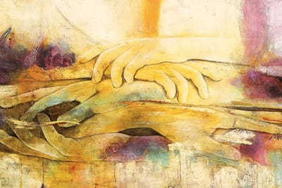 Entre Mis Manos V by Gabriela Villarreal canvas print