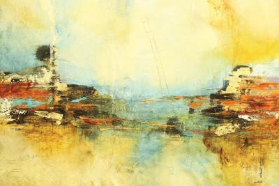 Rastro En El Cielo III by Gabriela Villarreal multi panel art