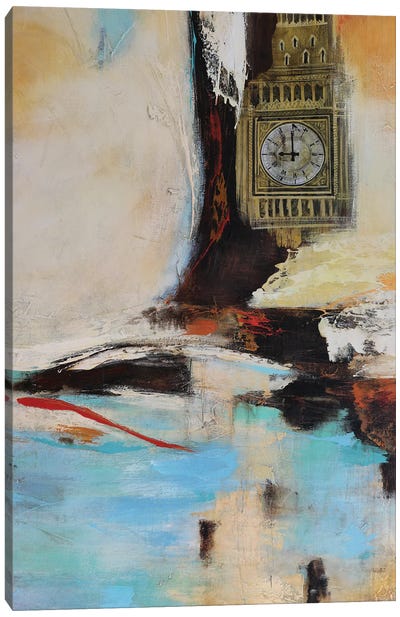 Big Ben I Canvas Art Print - Clock Art