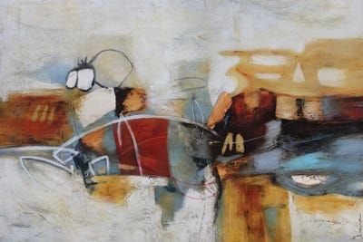 Serie Composición XIV by Gabriela Villarreal canvas print