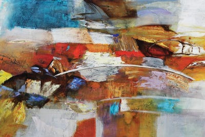 Serie Composición Ambar I by Gabriela Villarreal canvas print