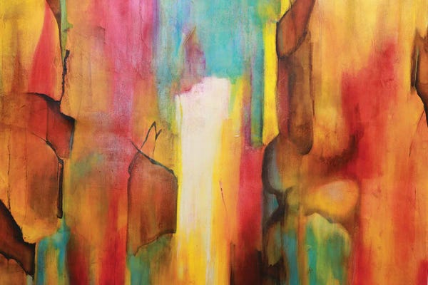 Colorful Abstracts: Enigmatico I by Gabriela Villarreal