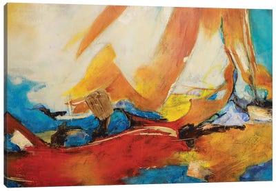 Escape De Color I Canvas Art Print - Big & Bold Abstracts