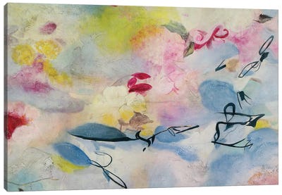 Flores En Paraíso I Canvas Art Print - Gabriela Villarreal