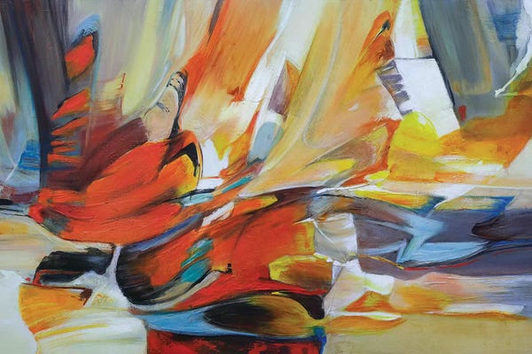 Similar To Georgia O'Keeffe: Amanecer Ocre I by Gabriela Villarreal