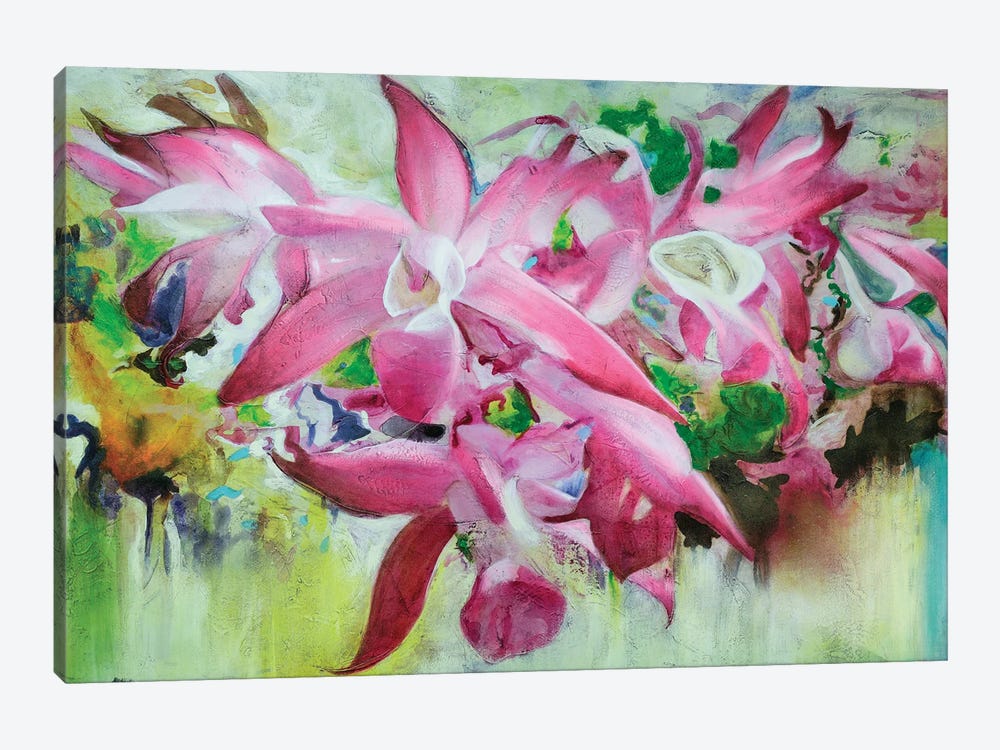 Orquídeas I by Gabriela Villarreal 1-piece Canvas Wall Art