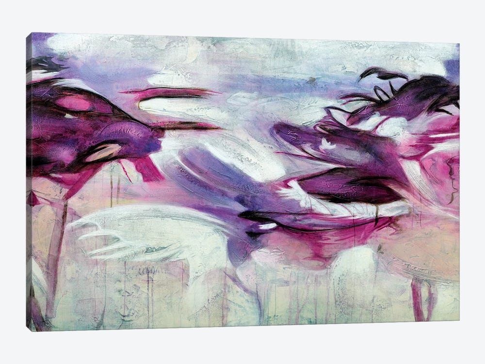 Jardín Purpura I by Gabriela Villarreal 1-piece Canvas Art Print
