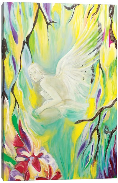 Angel De Cristal I Canvas Art Print - Gabriela Villarreal
